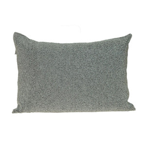 Shimmering Silver Beaded Luxury Throw Pillow - 808230110359