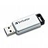 Verbatim Store 'n' Go Secure Pro USB 3.0 128GB 70057, AES 256GB Hardware Encryption, Silver