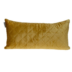 Tufted Diamond Yellow Ochre Transitional Lumbar Pillow - 808230111851 Tufted Diamond Yellow Ochre Transitional Lumbar Pillow - 808230111851