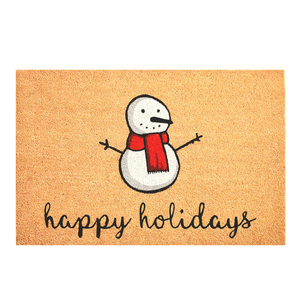 Calloway Mills Christmas Happy Snowman  Doormat