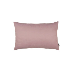 Set Of Two 12" X 20" Light Pink Zippered Polyester Lumbar Pillow Cover - 606114461562