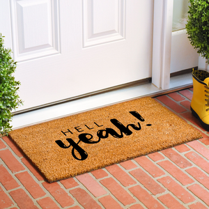 Calloway Mills Calloway Mills Hell Yeah Doormat