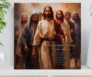 Wall Plaque Go And Make Disciples