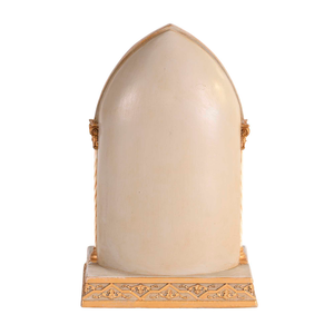 Nativity Lighted Holy Family Gold 9.5H