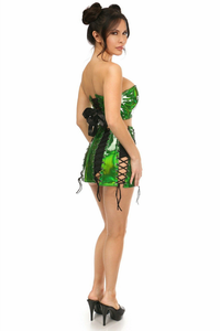 Lavish Holo Bustier & Skirt Set