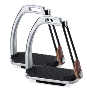 TuffRider Stainless Steel Peacock Safety Stirrups - 4 1/4"