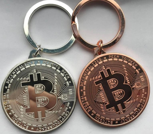 Bit Coins The Art Collector's Delight Commemorative Coins On Key-chain