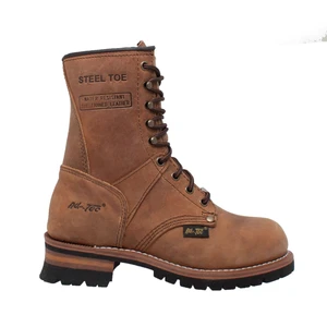Women's 9" Steel Toe Logger