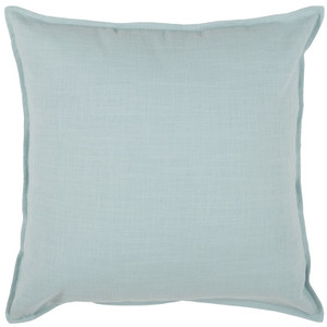 Blue Solid Light Textured Modern Throw Pillow - 808230118362