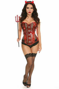 Top Drawer Sexy Devil Corset Costume