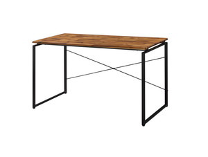 47" Brown and Black Writing Desk - 606114864158