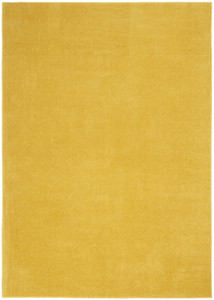 5' X 7' Yellow Non Skid Indoor Outdoor Area Rug - 606114457275