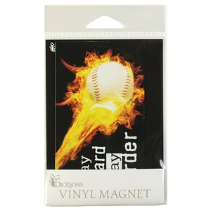 Magnet Baseball Play Hard Pray 