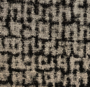 Plutus Modish Millie Luxury Throw Pillow in Black and Beige Tones