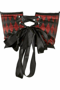 Lavish Diamond Satin Open Cup Waist Cincher