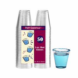2 Oz. Clear Shot Glasses