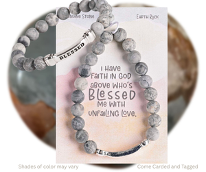 Bracelet Blessed Earth Rock Gem Stone