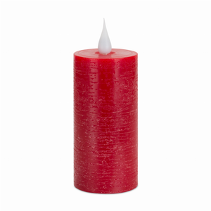 LED Candle 1.75"D x 4"H Wax/Plastic 2 AA Batteries Not Included