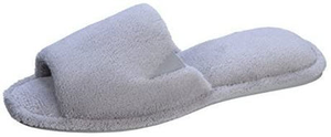 Roxoni Ultra Soft Spa Slippers for Women Cozy, Fuzzy Terry Bathroom, House and Shower Shoes