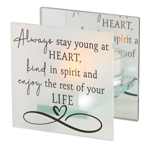 Tealight Always Stay Young At Heart
