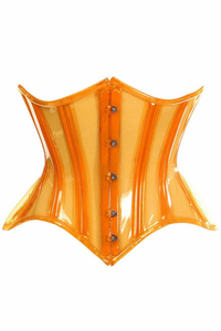 Lavish Clear Curvy Underbust Waist Cincher Corset