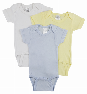Bambini Short Sleeve One Piece 3 Pack