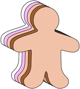 Person Foam Multicultural Creative Cut-Outs