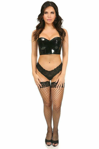 Lavish Patent Short Bustier