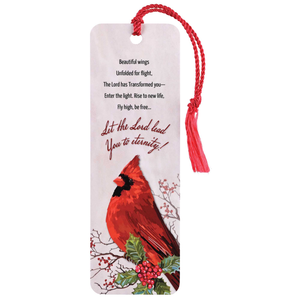 Tassel Bookmark Cardinal Beautiful Wings