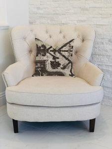 Plutus Metro Pulse Beige and Grey Tones Luxury Throw Pillows