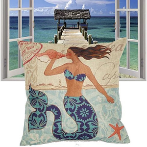Moods of A Mermaid Cushion Covers
