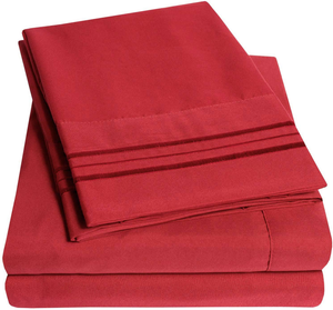 Light Grey Luxury Extra Soft Cozy Sheet Set 12" Deep Pocket