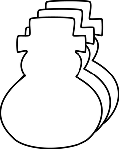 Small Single Color Creative Foam Cut-Outs