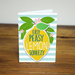 Easy Peasy Lemon Iron-on Patch