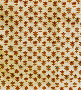 Plutus Rosy Posse Orange and Tan Floral Luxury Throw Pillow