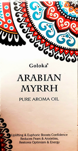 Goloka Natural Aromatherapy Oils   10 ml Bottle   For Diffuser