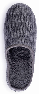 Roxoni Men's Wool Slip-On Comfortable Knit House Slipper