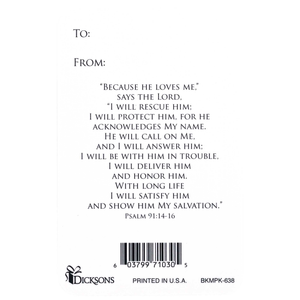 Pocketcard He Rescued Ps. 91:14