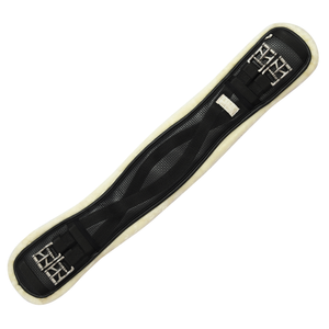 Lettia Clik Dressage Sherpa Fleece Clik Girth-Black-34