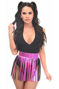 Holo Fringe Skirt