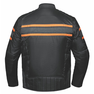 3616.16 - Mens Orange Textile Jacket