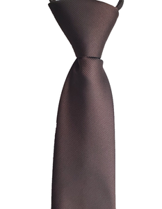 Solid Color Zipper Tie