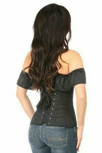 Lavish Cotton Off-The-Shoulder Corset
