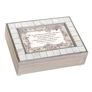 Music Box Mother Of Pearl We Are All Visitors