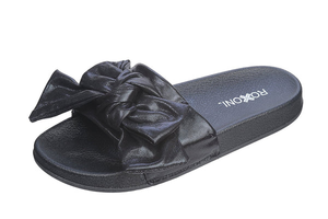 Roxoni Women's Bow Tie Slide Sandal