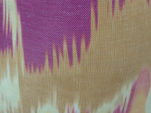 Plutus Electra Magenta Orange and Cream Handmade Luxury Pillow