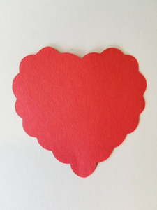 Scalloped Heart Assorted Color Creative Cut-Outs