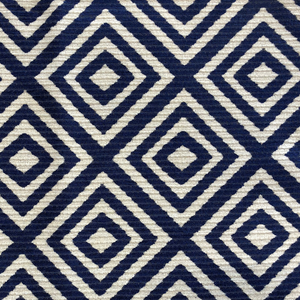 Plutus Daydream Blue and Beige Luxury Throw Pillow