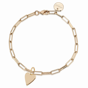 SMALL HELENA & ELONGATED LINK CHAIN BRACELET