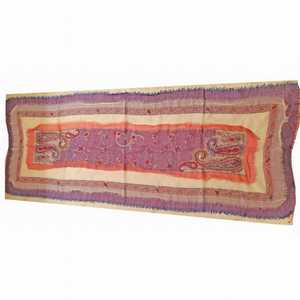 Three Layered Handspun Design Embroidered Table Runner and Stole